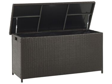 Aufbewahrungsbox MODENA 126 cm 46 cm Braun