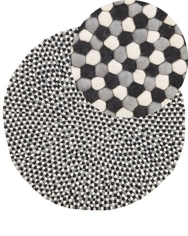 Teppich PENEK Bunt ø 140 cm Wolle