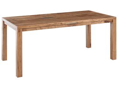 Gartentisch für 6 Personen TESA Braun 180 cm 90 cm Akazienholz