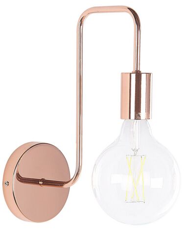 Wall Lamp SAVENA Copper Metal