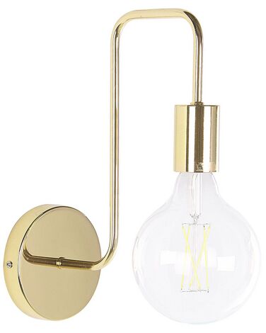 Wall Lamp SAVENA Gold Metal