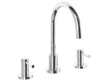 Basin Mixer Tap SIPI Brass Silver