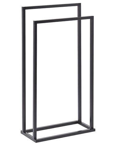 Handtuchständer RECREO Metall Schwarz