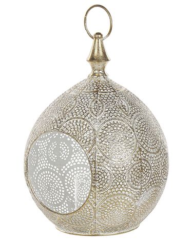 Laterne LAESO Metall 33 cm Gold