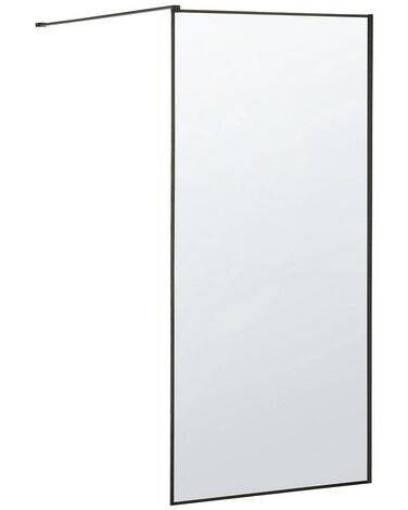 Duschwand WASPAM II 90 x 190 cm Schwarz