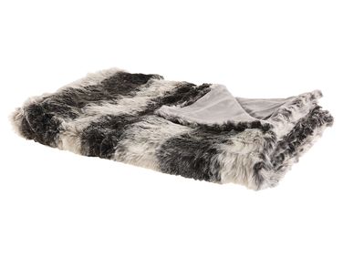Blanket TAZA Fabric 150 x 200 cm Grey