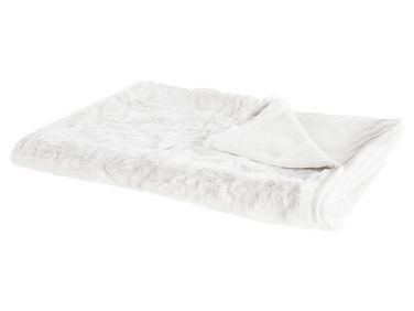 Blanket TOURZA Fabric 150 x 200 cm White