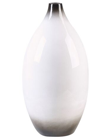 Decorative Vase BAEZA Ceramic 46 cm White