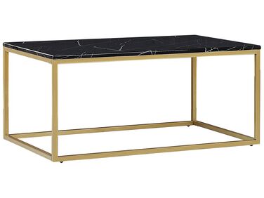Couchtisch DELANO Schwarz / Gold