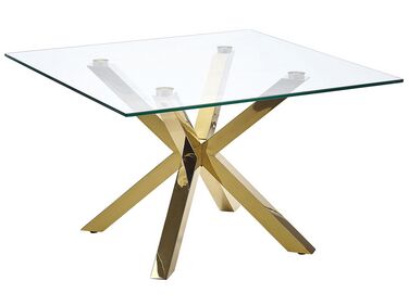 Couchtisch STARLIGHT Sicherheitsglas Gold