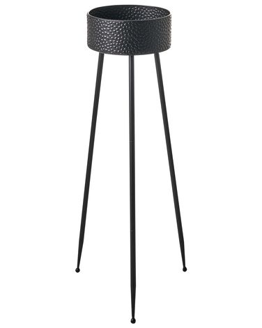 Plant Stand LEIKA 33 cm Black Metal