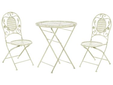 Bistro Set klappbar BIVIO Metall Hellgrün