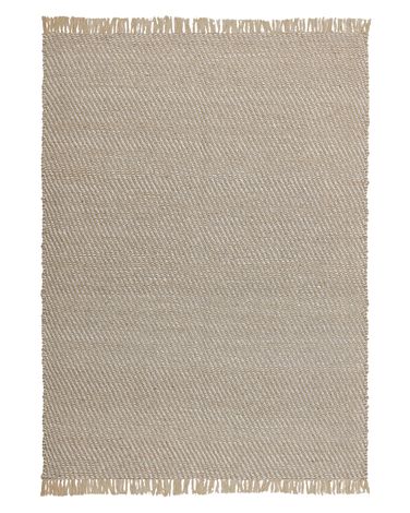 Rug ALADAG Beige 140 x 200 cm Jute