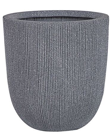 Blumenkübel CHIOS 31 cm Grau