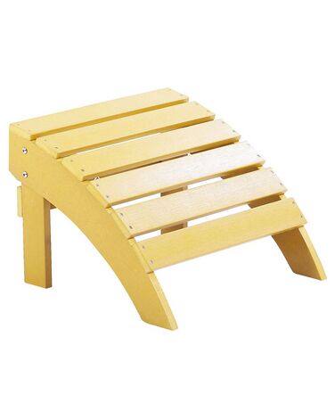 Garten Fußhocker ADIRONDACK Gelb