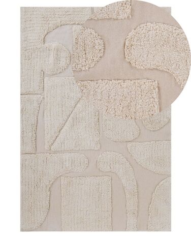 Rug DIYADIN Beige 140 x 200 cm Cotton