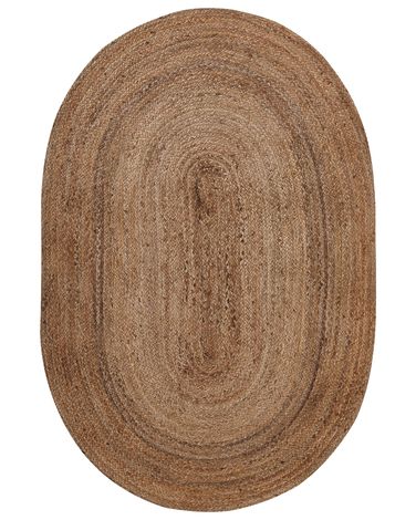 Rug DEMIRCI Beige 120 x 180 cm Jute