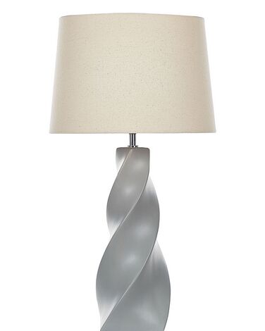 Table Lamp BELAYA Ceramic Grey