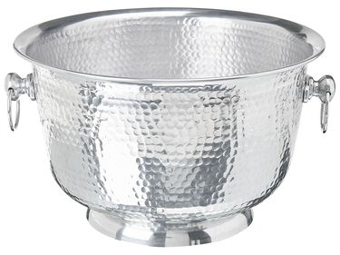 Decorative Bowl POMPEII Metal Silver