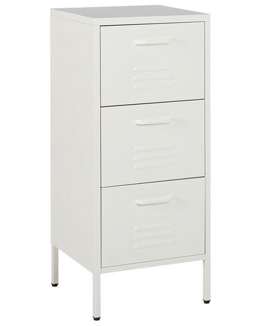 Büroschrank WOSTOK Metall Weiß
