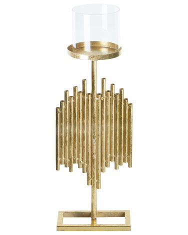 Kerzenständer NIAS Metall 53 cm Gold
