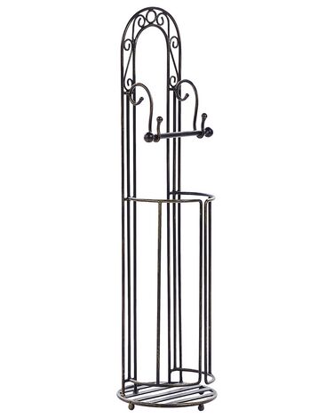 Toilet Paper Holder TEMUCO Metal Black