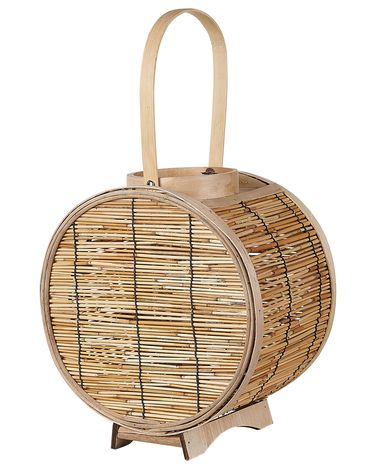 Laterne BISTAL Rattan 30 cm Naturfarben