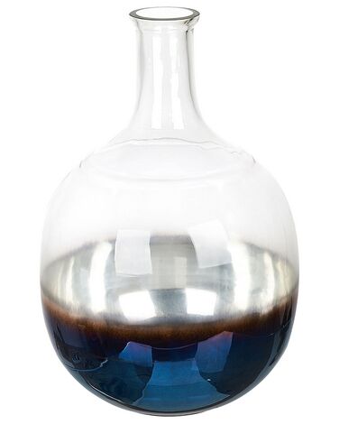 Flower Vase RAZALA Glass 34 cm Multicolour