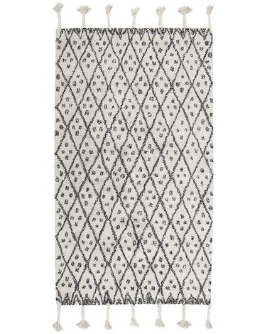 Rug AGADIR Off-White 80 x 150 cm Cotton