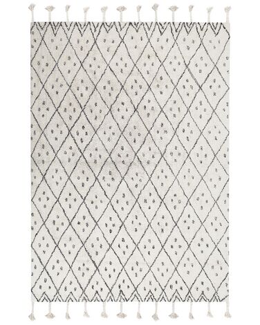 Rug AGADIR Off-White 140 x 200 cm Cotton