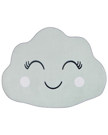 Kids Rug CUMULUS Mint Green 90 x 120 cm