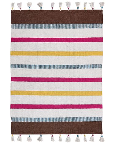 Rug HISARLI Multicolour 140 x 200 cm Cotton