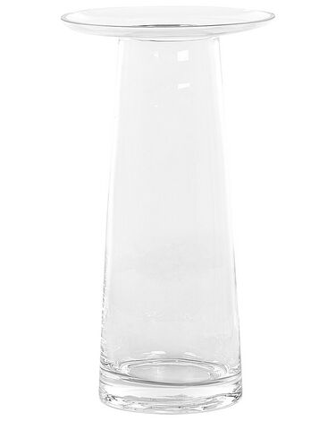 Blumenvase MANNA Glas 26 cm Transparent