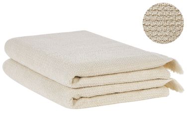 Handtücher 2er Set ATIU Baumwollfrottee Beige