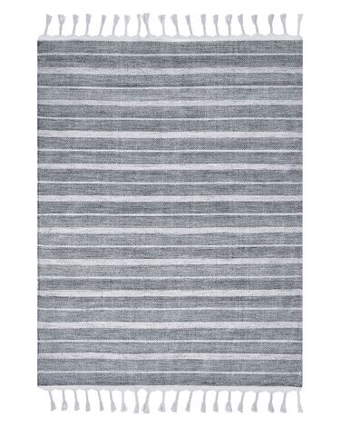 Rug BADEMLI Light Grey 140 x 200 cm