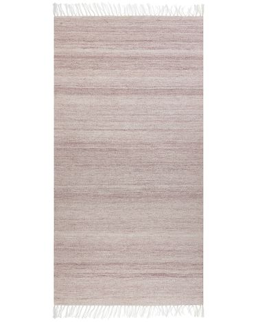 Rug MALHIA Light Red 80 x 150 cm