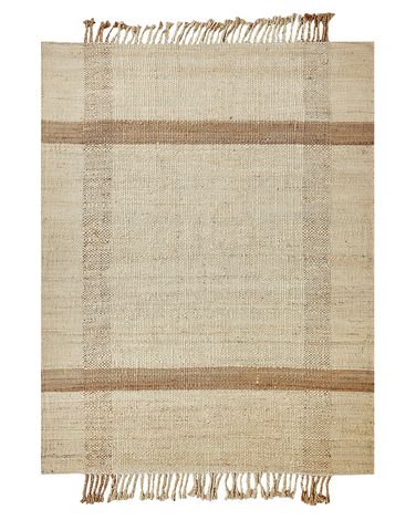 Rug YELMEZ Beige 140 x 200 cm Jute