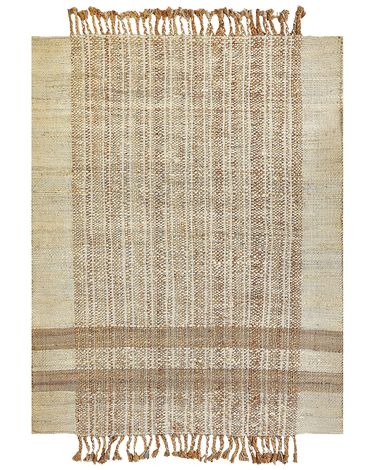 Rug ORTAOBA Beige 160 x 230 cm Jute