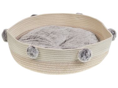 Pet Bed ORTACA Cotton Light Beige