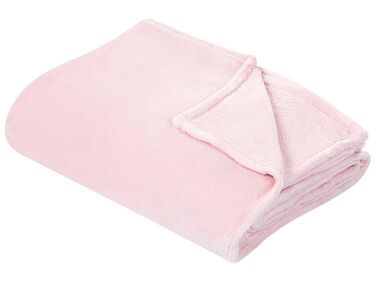 Blanket BAYBURT 150 x 200 cm Pink