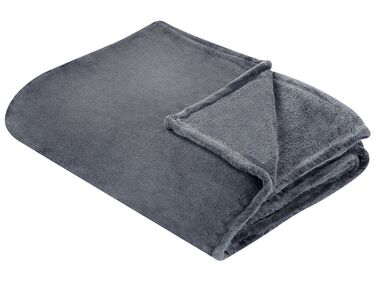 Blanket BAYBURT 200 x 220 cm Grey
