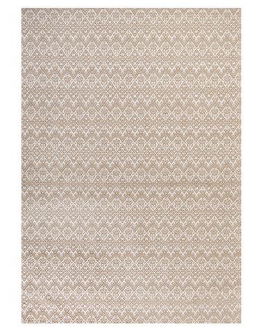 Rug ATIMA Beige 160 x 230 cm Jute