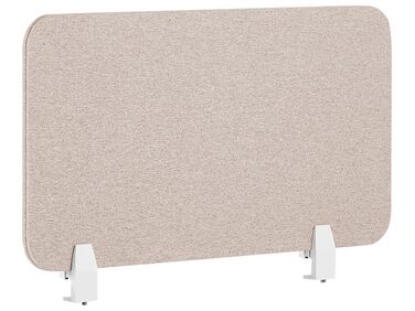Desk Screen WALLY 80 x 40 cm Beige
