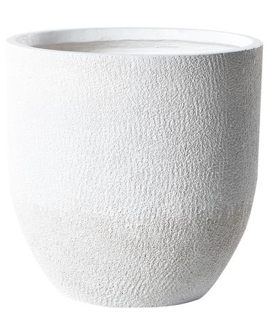 Blumenkübel KANNIA 46 cm Weiß
