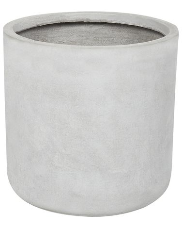 Blumenkübel MESSENE 34 cm Hellgrau