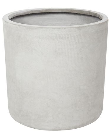 Blumenkübel MESSENE 41 cm Hellgrau