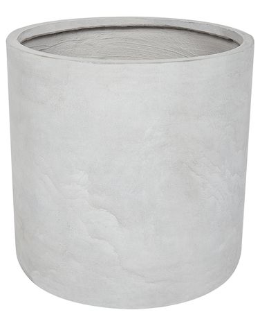 Blumenkübel MESSENE 51 cm Hellgrau