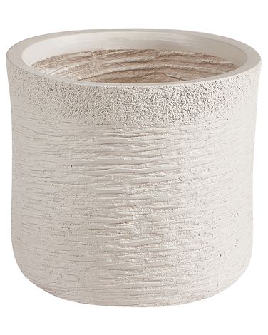 Blumenkübel SAMOS 26 cm Hellbeige