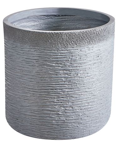 Blumenkübel SAMOS 42 cm Grau