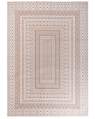 Rug BAGLAR White 160 x 230 cm Jute